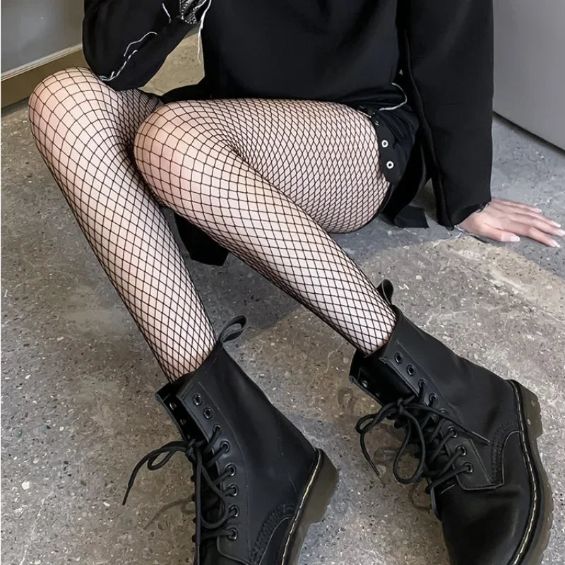 Sexy Tights Black Fishnet Socks Black Silk Leggings Sexy Bar Pantyhose Hight Waist Fitness Pants Women Sexy Hosiery Long Socks