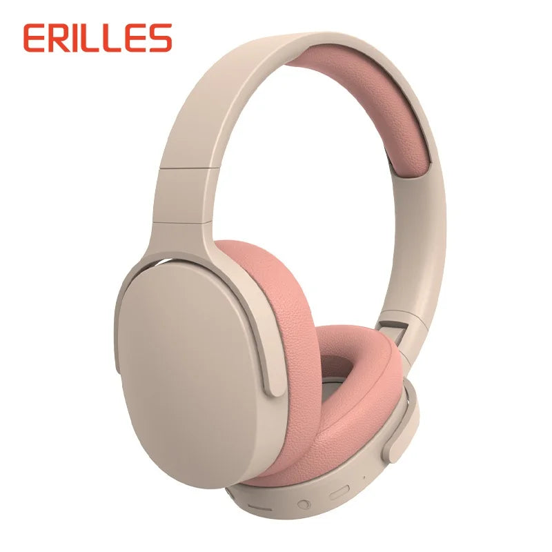 Erilles P2961 Hedset Hi-Fi Stereo Earphones Bluetooth Wireless Headset Gamer TYPE-C Hand Free Earbuds Blutooth Wired Headphones